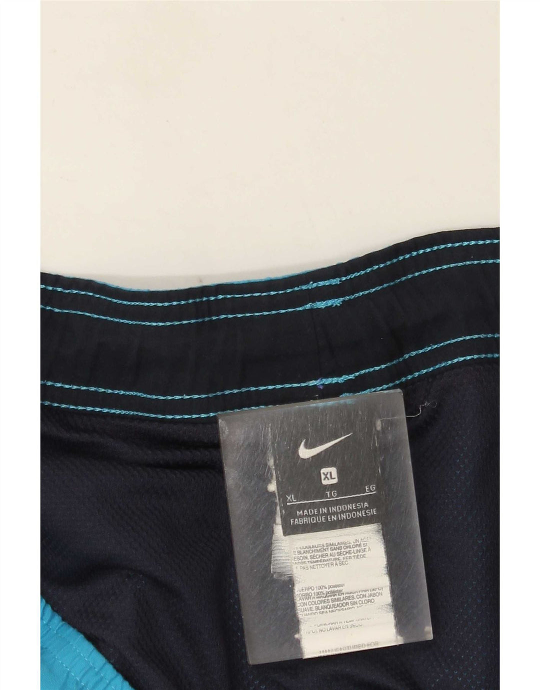 Nike Mens Swimming Shorts XL Blue Polyester