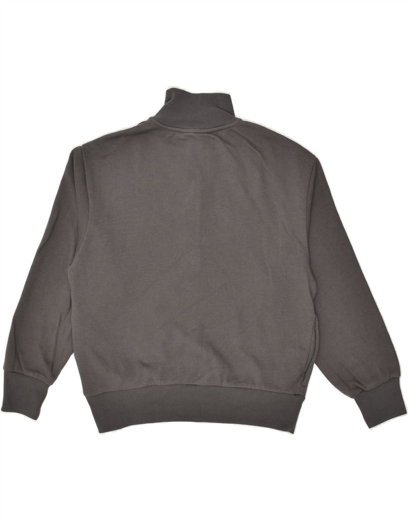 GAP Mens Zip Neck Sweatshirt Jumper XS Grey | Vintage Gap | Thrift | Second-Hand Gap | Used Clothing | Messina Hembry 