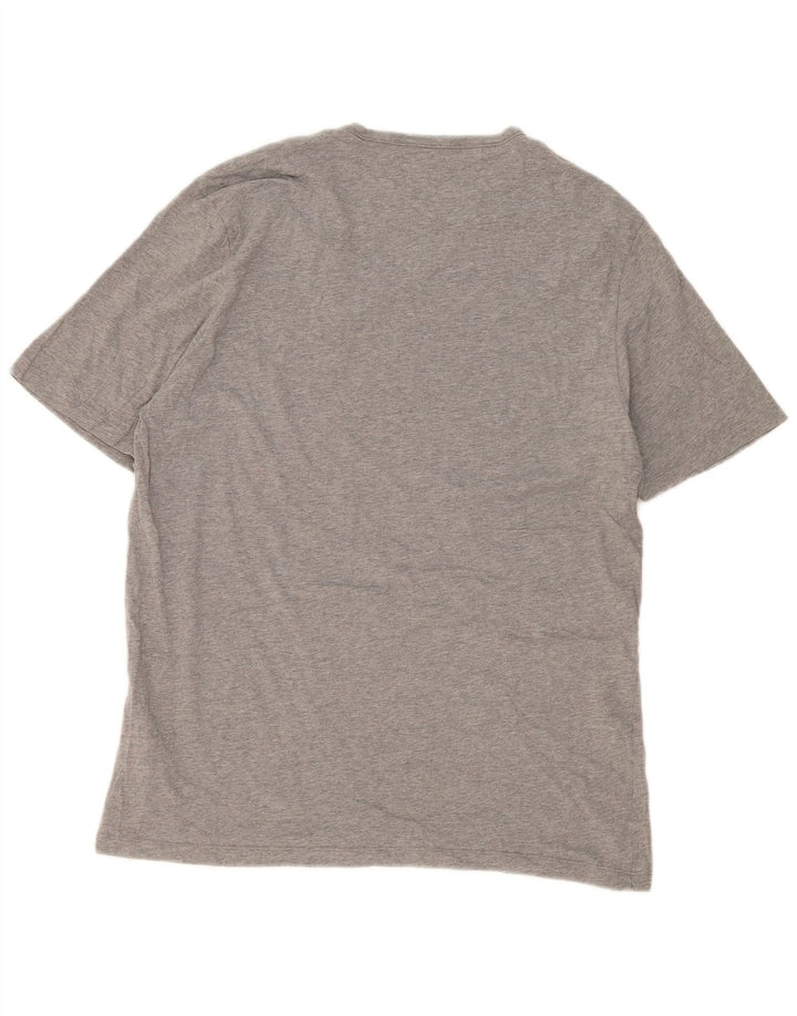 Hugo Boss Mens T-Shirt Top XL Grey Cotton