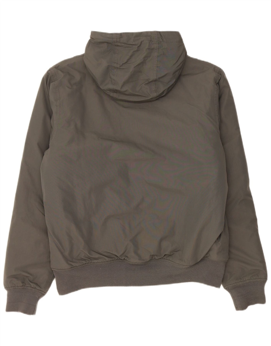 Dickies Mens Hooded Bomber Jacket UK 38 Medium Grey Polyamide