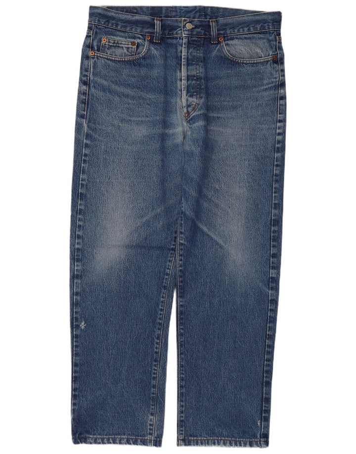 AMERICANINO Mens Straight Jeans W34 L28 Blue