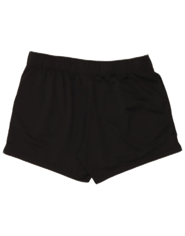 Nike Womens Dri Fit Sport Shorts UK 14 Large Black Polyester