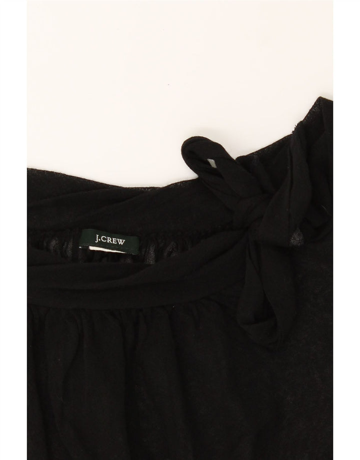 J. CREW Womens Blouse Top UK 12 Medium Black Vintage J. Crew and Second-Hand J. Crew from Messina Hembry 