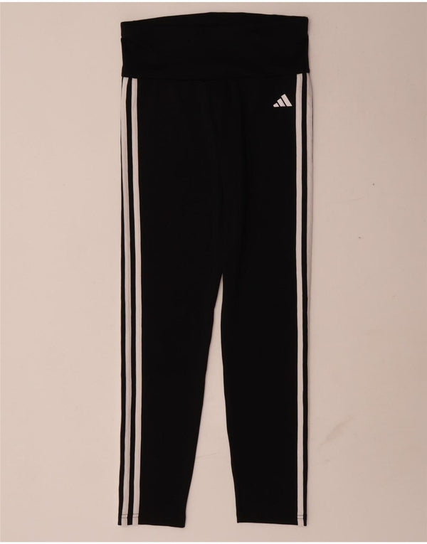 Adidas Girls Aeroready Leggings 14-15 Years  Black