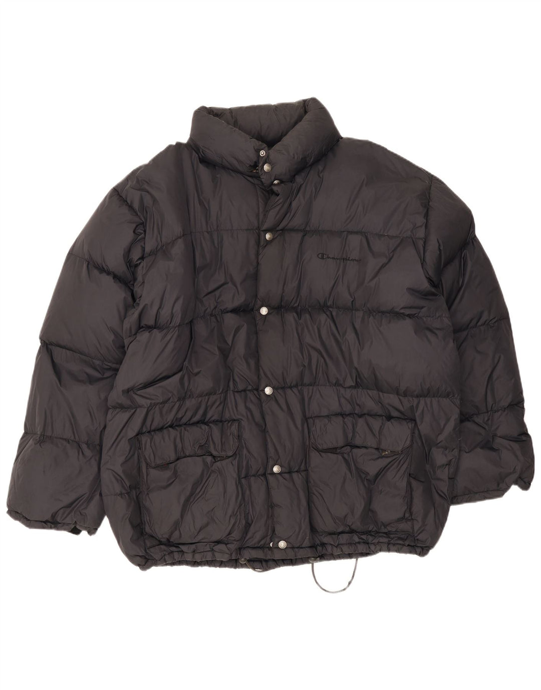 Champion Mens Padded Jacket UK 44 2XL Black