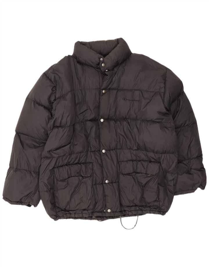 Champion Mens Padded Jacket UK 44 2XL Black