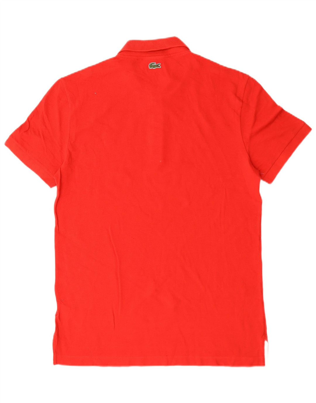 Lacoste Mens Regular Fit Polo Shirt Size 4 Medium Red Cotton