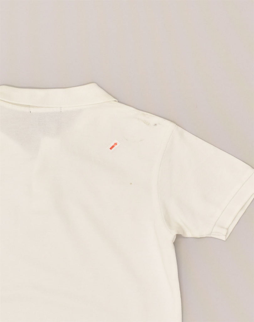 GANT Boys Polo Shirt 9-10 Years Large White Cotton | Vintage Gant | Thrift | Second-Hand Gant | Used Clothing | Messina Hembry 