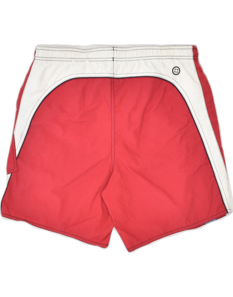 COLMAR Mens Swimming Shorts IT 48 Medium Red Polyester | Vintage | Thrift | Second-Hand | Used Clothing | Messina Hembry 