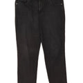 GAP Womens Girlfriend Slim Jeans W31 L27 Black Cotton