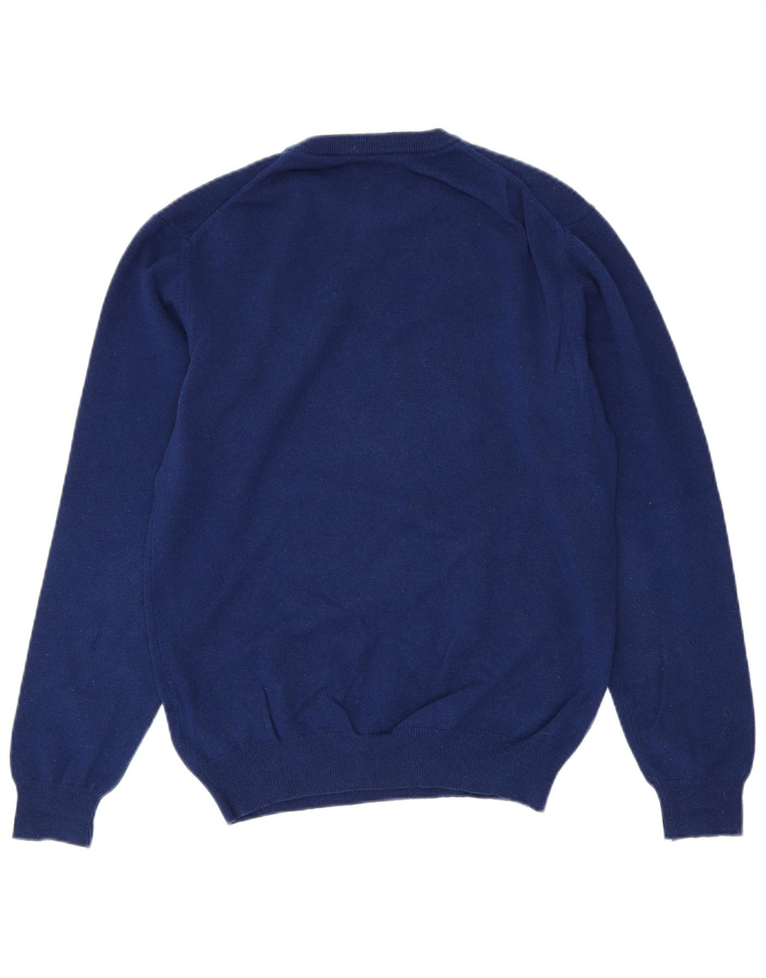 GANT Mens Crew Neck Jumper Sweater Medium Blue Wool