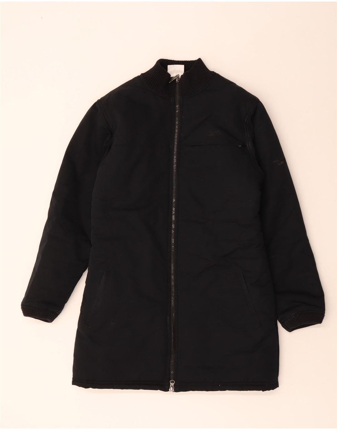 Reebok Womens Oversized Padded Coat UK 10 Small Black