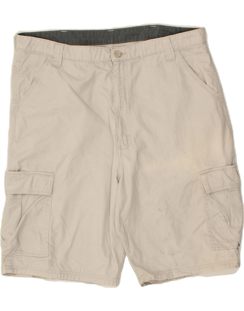 WRANGLER Mens Cargo Shorts W36 Large  Beige Cotton Vintage Wrangler and Second-Hand Wrangler from Messina Hembry 