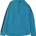CALVIN KLEIN Mens Golf Zip Neck Sweatshirt Jumper Large Blue Polyester Vintage Calvin Klein and Second-Hand Calvin Klein from Messina Hembry 
