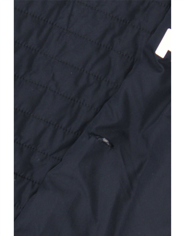 Helly Hansen Mens Bomber Jacket UK 44 2XL Navy Blue Polyester