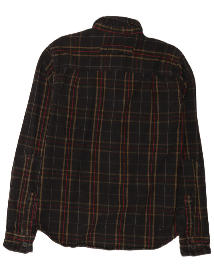 Superdry Mens Classic Fit Flannel Shirt Medium Multicoloured Check