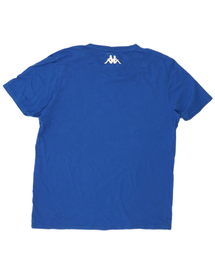 KAPPA Mens T-Shirt Top 2XL Blue