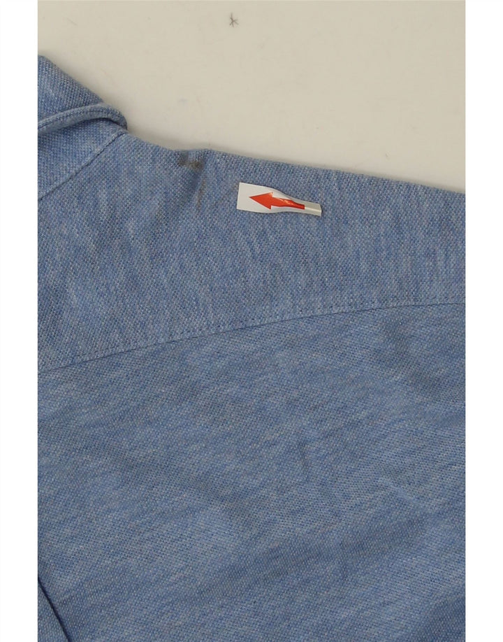 Ralph Lauren Mens Featherweight Mesh Shirt Small Blue Cotton