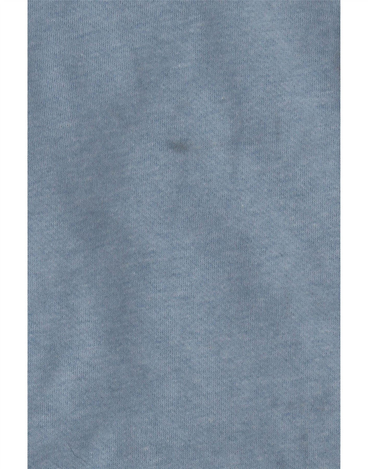 LYLE & SCOTT Boys Zip Hoodie Sweater 12-13 Years Blue Cotton