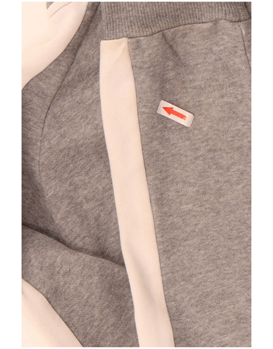 Puma Mens Tracksuit Top Jacket Small Grey Colourblock Cotton