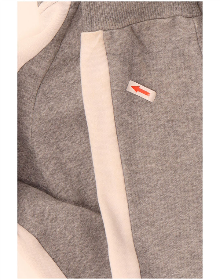 Puma Mens Tracksuit Top Jacket Small Grey Colourblock Cotton