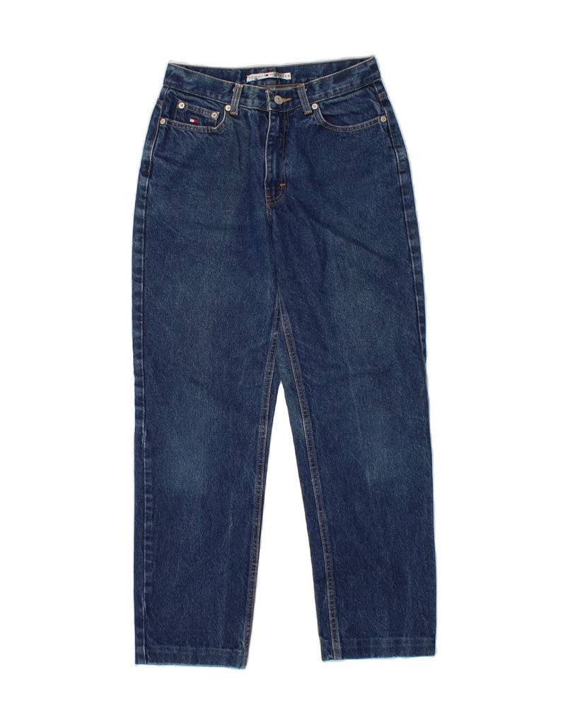 TOMMY HILFIGER Womens Tapered Jeans US 6 Medium W28 L28 Blue Cotton Vintage Tommy Hilfiger and Second-Hand Tommy Hilfiger from Messina Hembry 