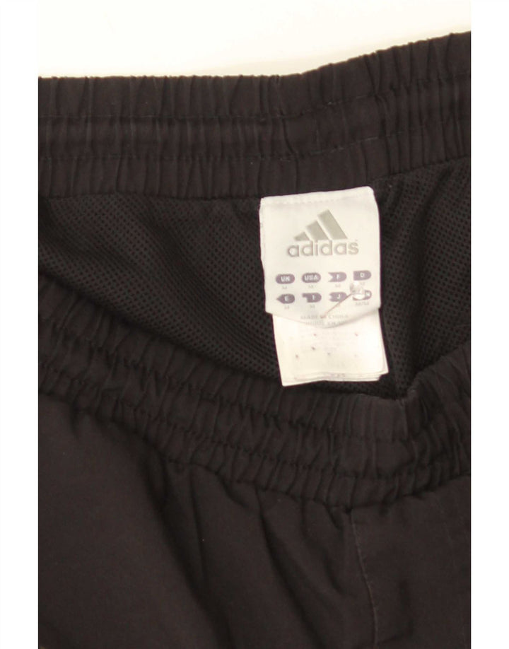 Adidas Mens Tracksuit Trousers Medium Black Polyester