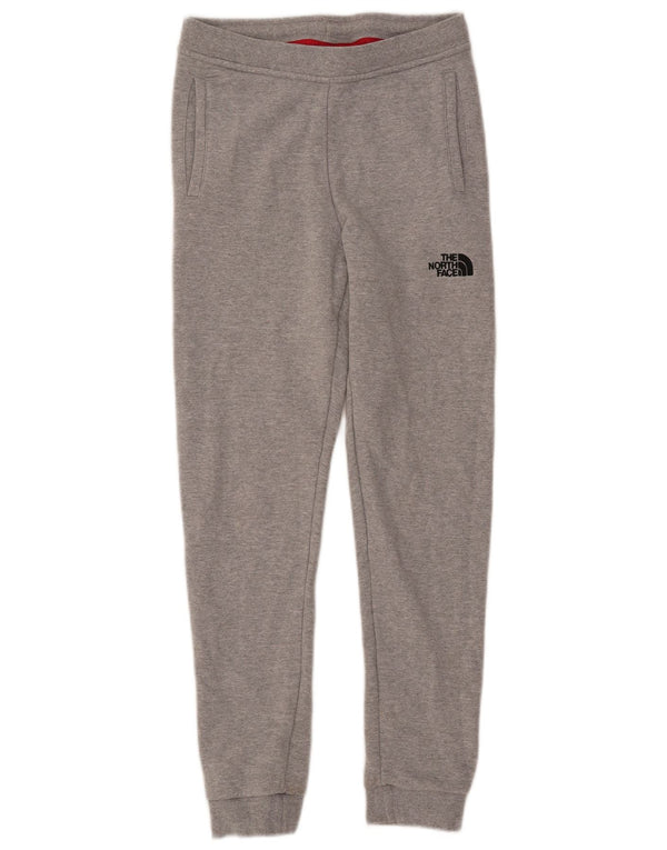 THE NORTH FACE Boys Tracksuit Trousers Joggers 11-12 Years Large Grey