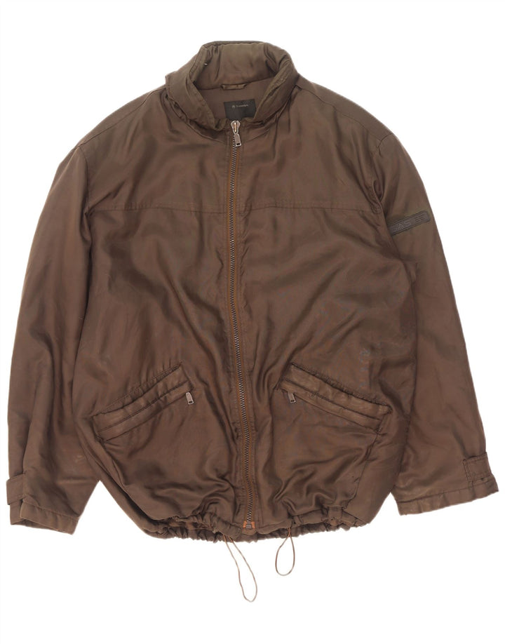 Gas Mens Bomber Jacket UK 42 XL Brown
