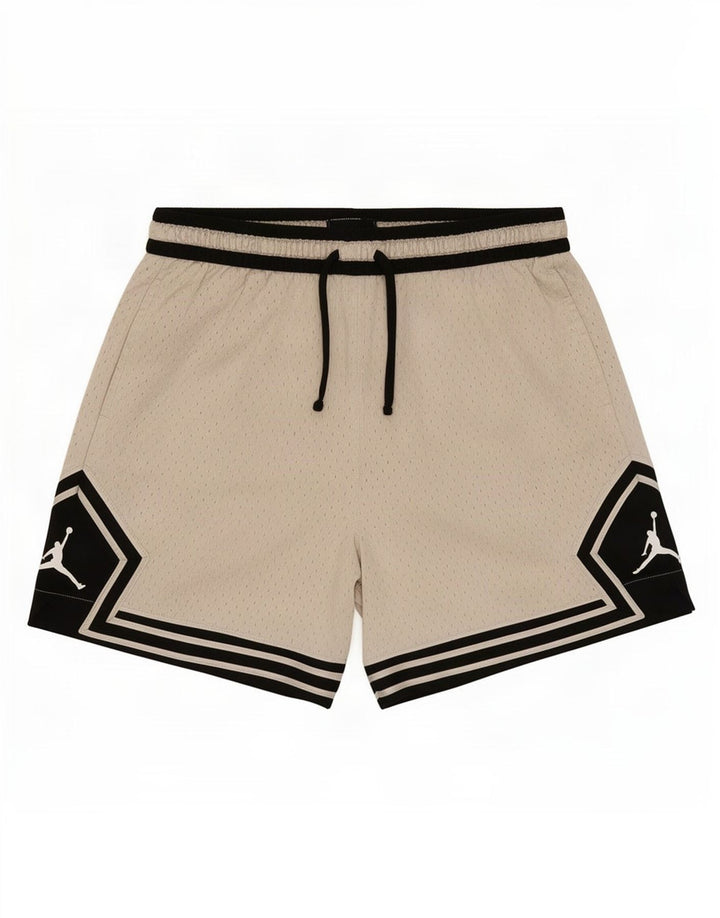 Jordan Mens Sport Shorts 2XL Beige Colourblock Polyester