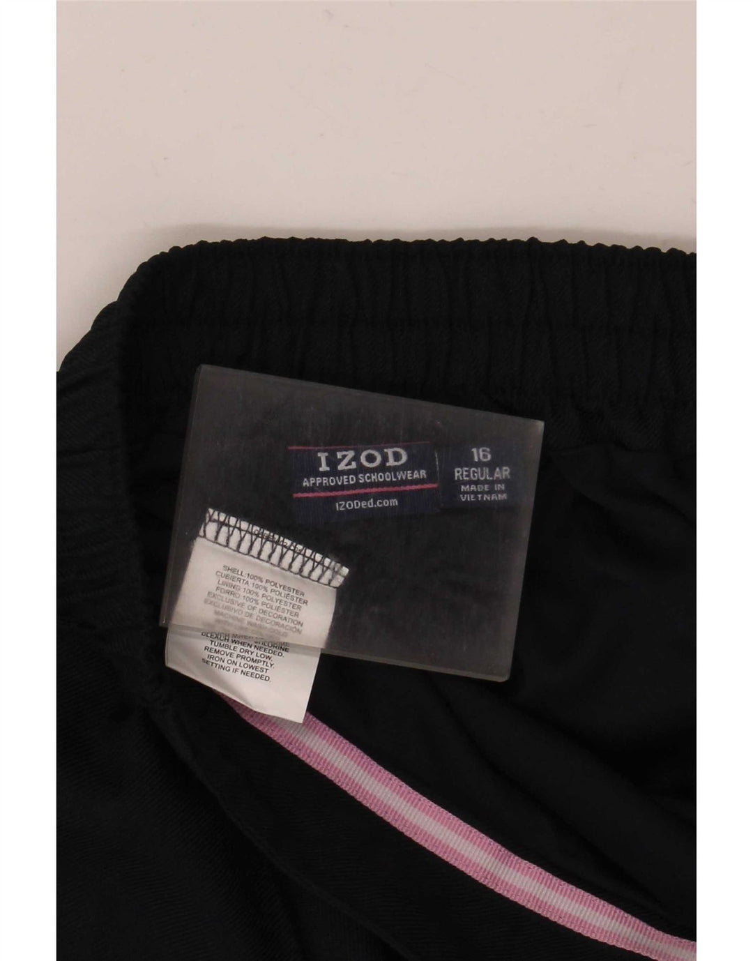 Izod Girls Skort 15-16 Years Navy Blue Polyester