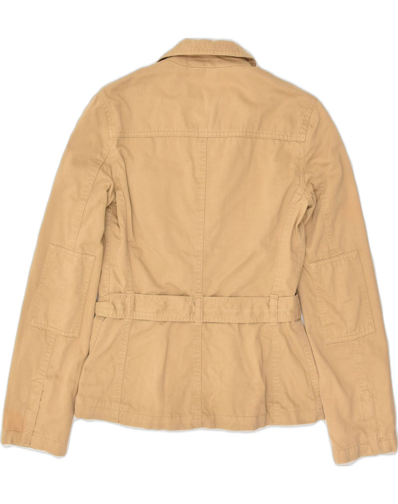 MASSIMO DUTTI Womens Utility Jacket EU 36 XS Beige Cotton | Vintage Massimo Dutti | Thrift | Second-Hand Massimo Dutti | Used Clothing | Messina Hembry 