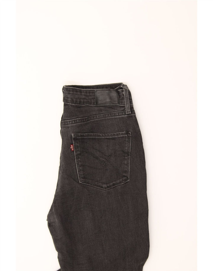 LEVI'S Womens High Rise Skinny Jeans W27 L26 Black Vintage Levi's and Second-Hand Levi's from Messina Hembry 