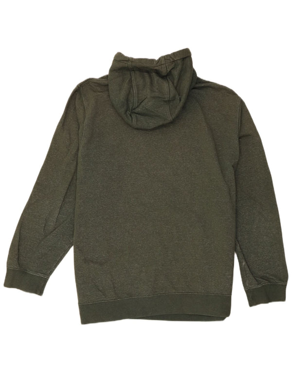 Nike Mens Hoodie Jumper 2XL Green Cotton