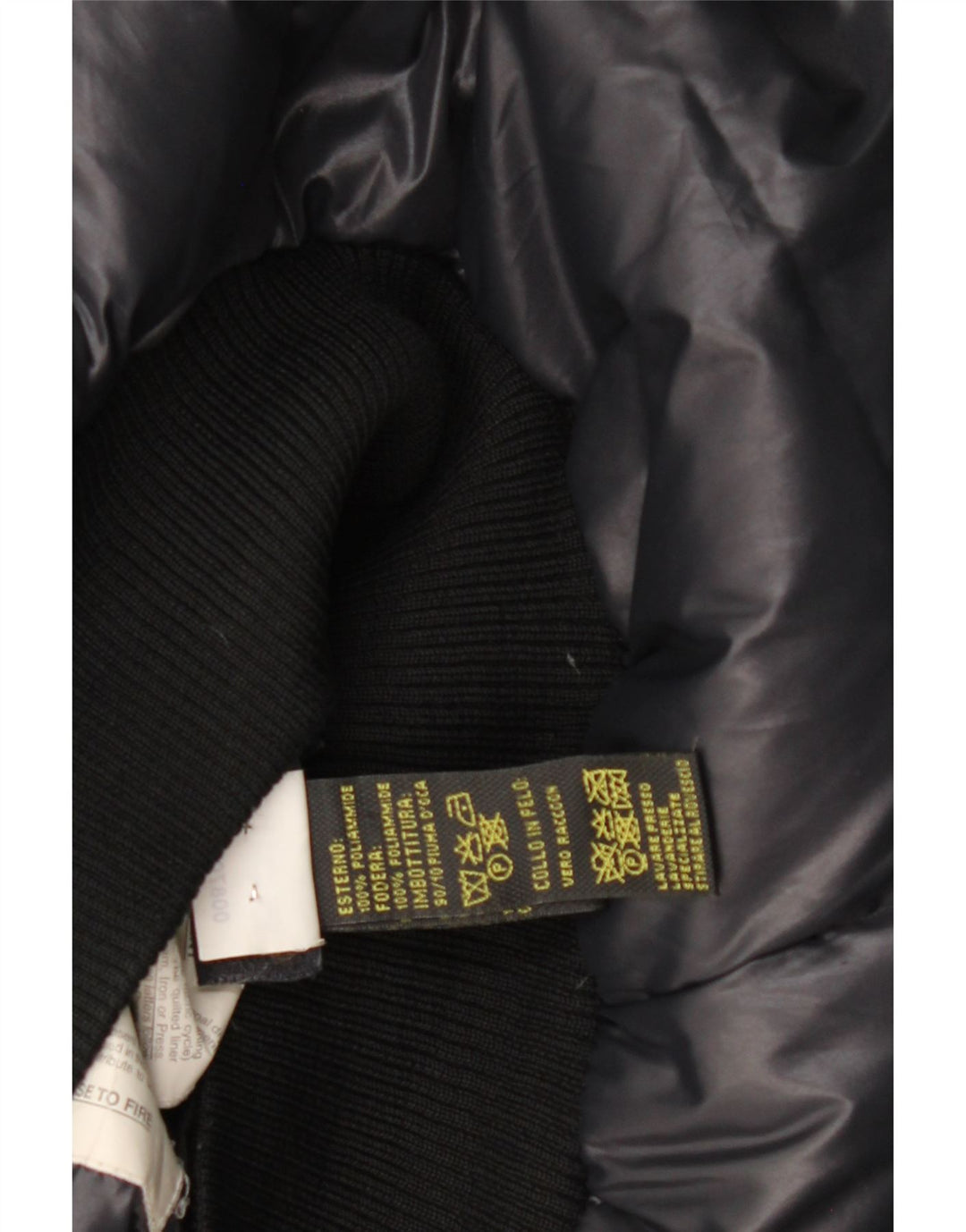 Blauer Womens Hooded Padded Jacket UK 14 Medium Navy Blue Polyamide