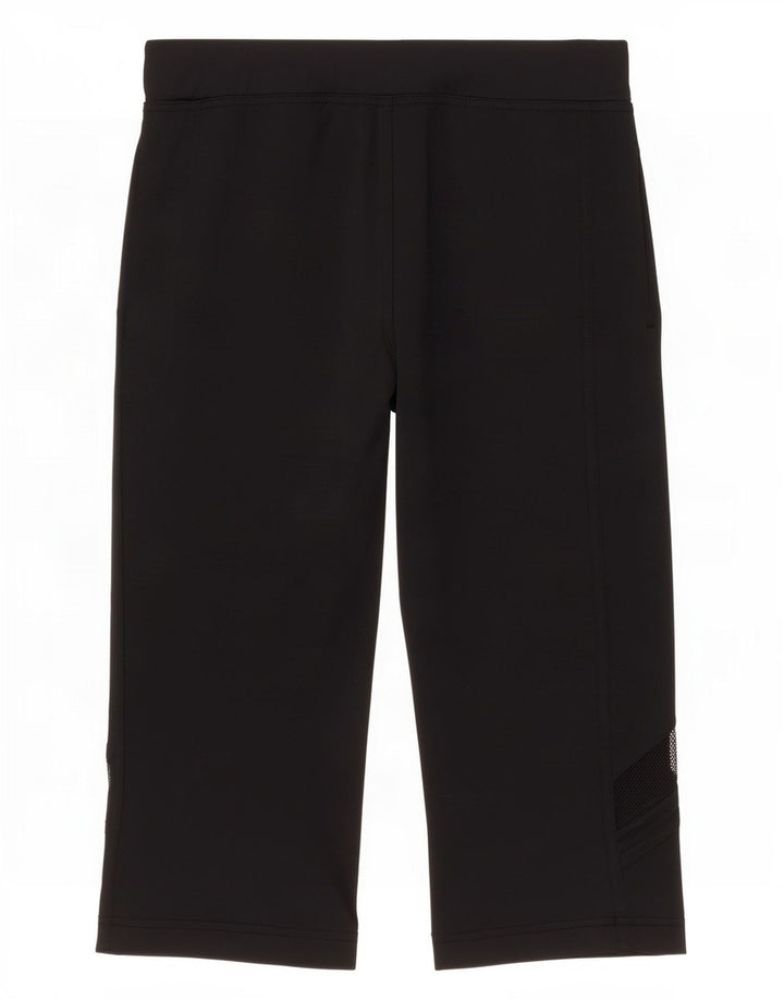 Fila Womens Capri Tracksuit Trousers UK 10 Small Black Polyester