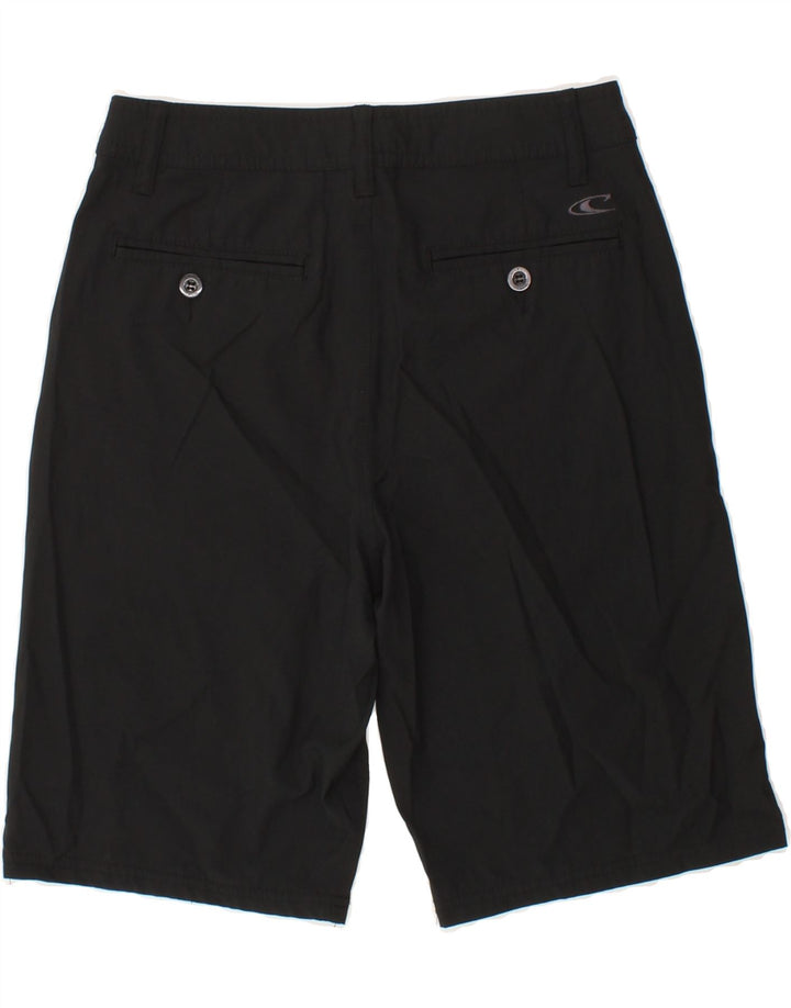 O'NEILL Womens Chino Shorts W27 Small Black Polyester Vintage O'Neill and Second-Hand O'Neill from Messina Hembry 
