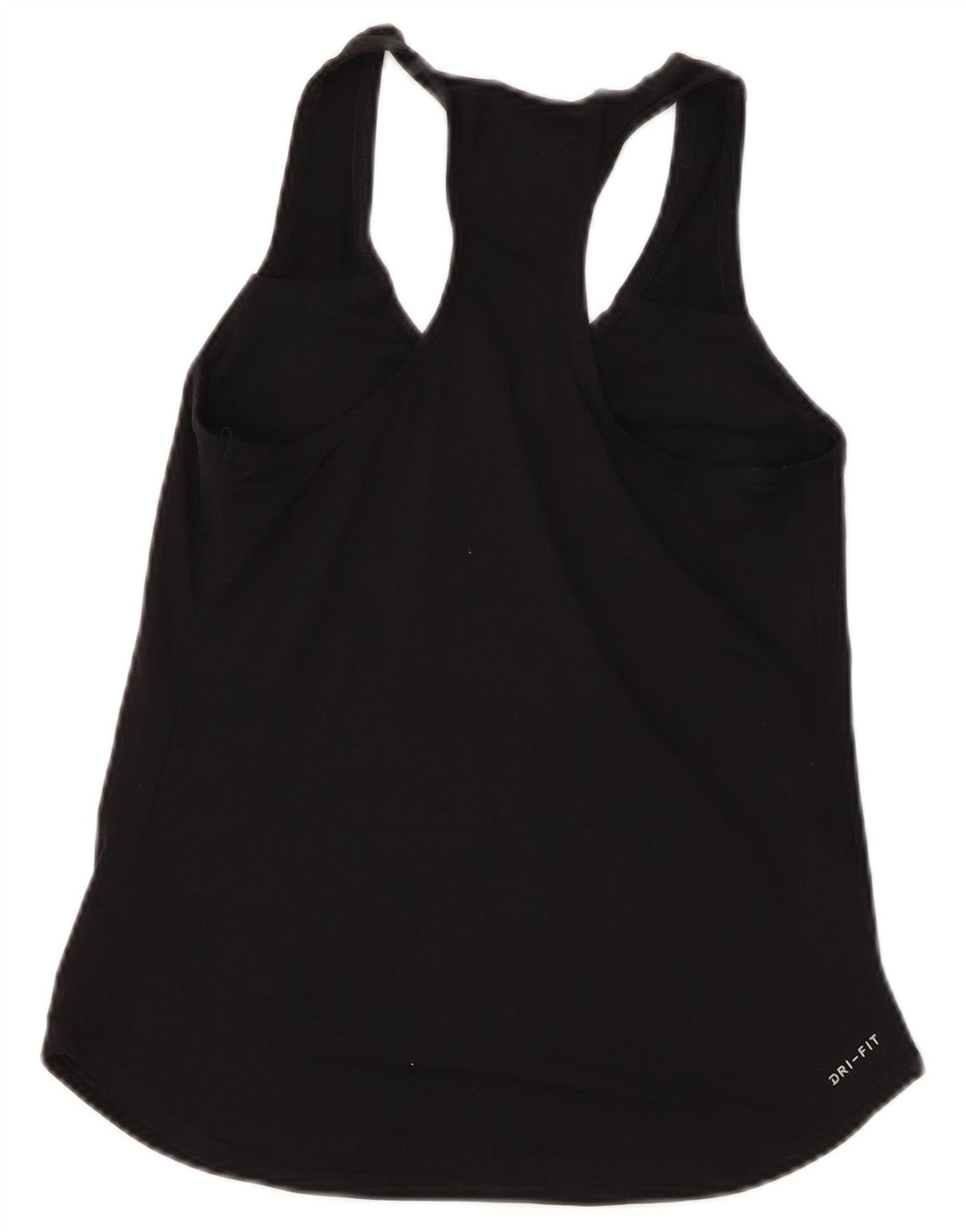 Nike Womens Dri Fit Vest Top UK 8 Small Black