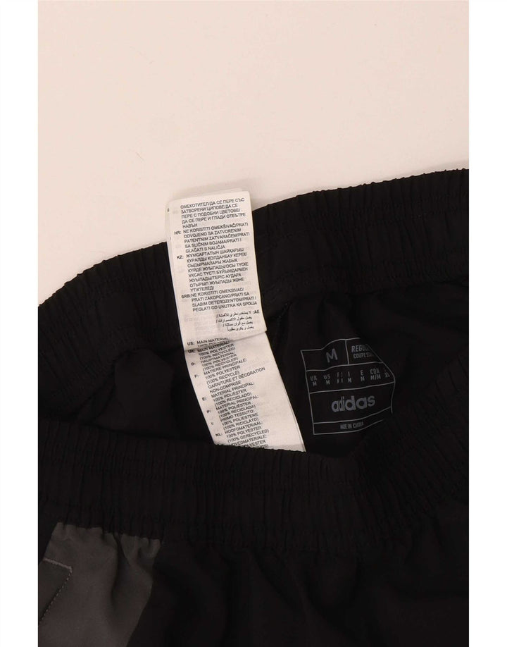 Adidas Mens Graphic Sport Shorts Medium Black Colourblock Polyester