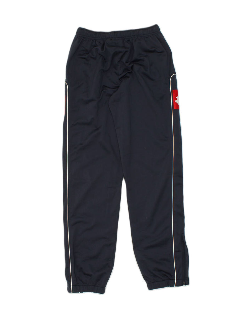 LOTTO Boys Tracksuit Trousers Joggers 15-16 Years XL Navy Blue Polyester | Vintage Lotto | Thrift | Second-Hand Lotto | Used Clothing | Messina Hembry 