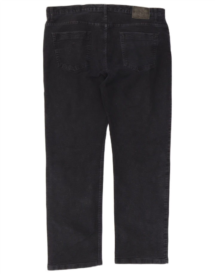 Marks & Spencer Mens Blue Harbour Casual Trousers W38 L29 Navy Blue