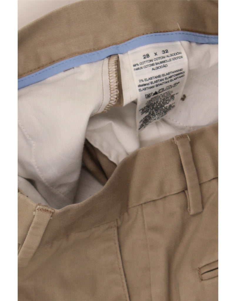 DOCKERS Mens Slim Fit Chino Trousers W28 L32 Beige Cotton Vintage Dockers and Second-Hand Dockers from Messina Hembry 