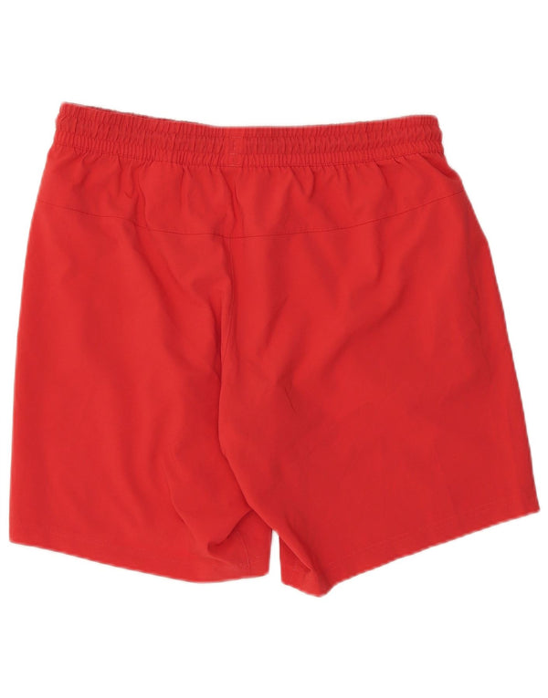 Reebok Mens Sport Shorts Large  Red Polyester