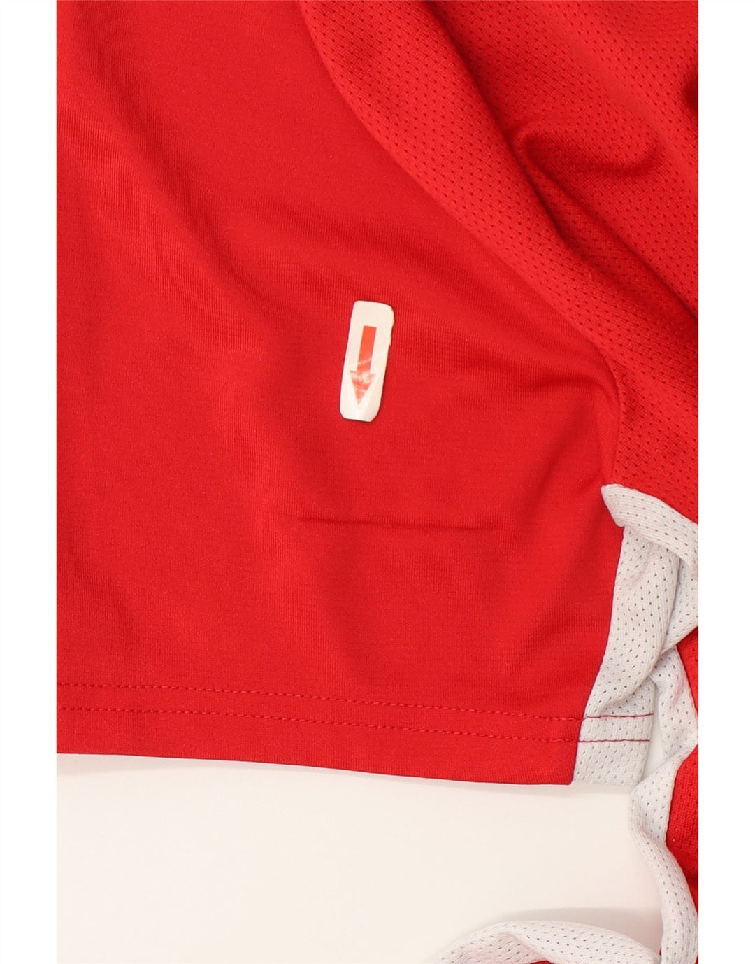 Nike Mens Dri Fit T-Shirt Top Medium Red Colourblock Polyester