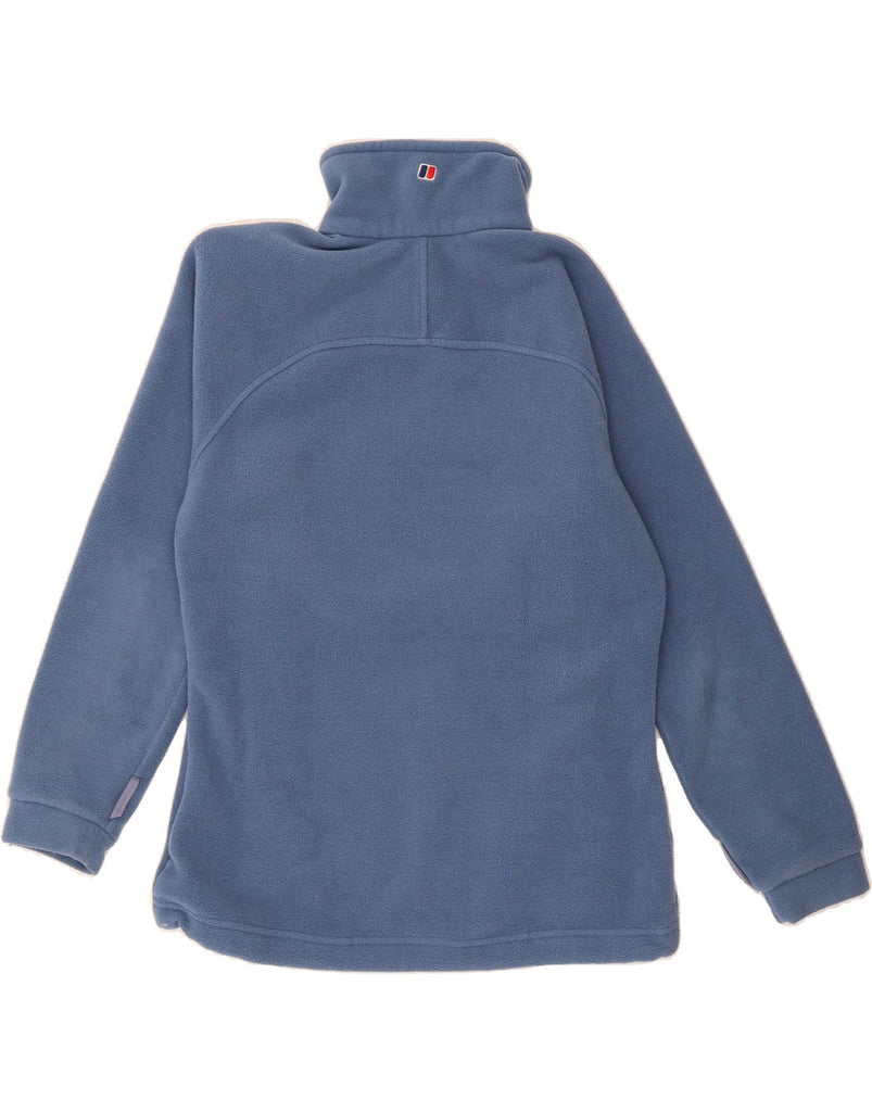 BERGHAUS Womens Fleece Jacket UK 12 Medium Blue Polyester Vintage Berghaus and Second-Hand Berghaus from Messina Hembry 