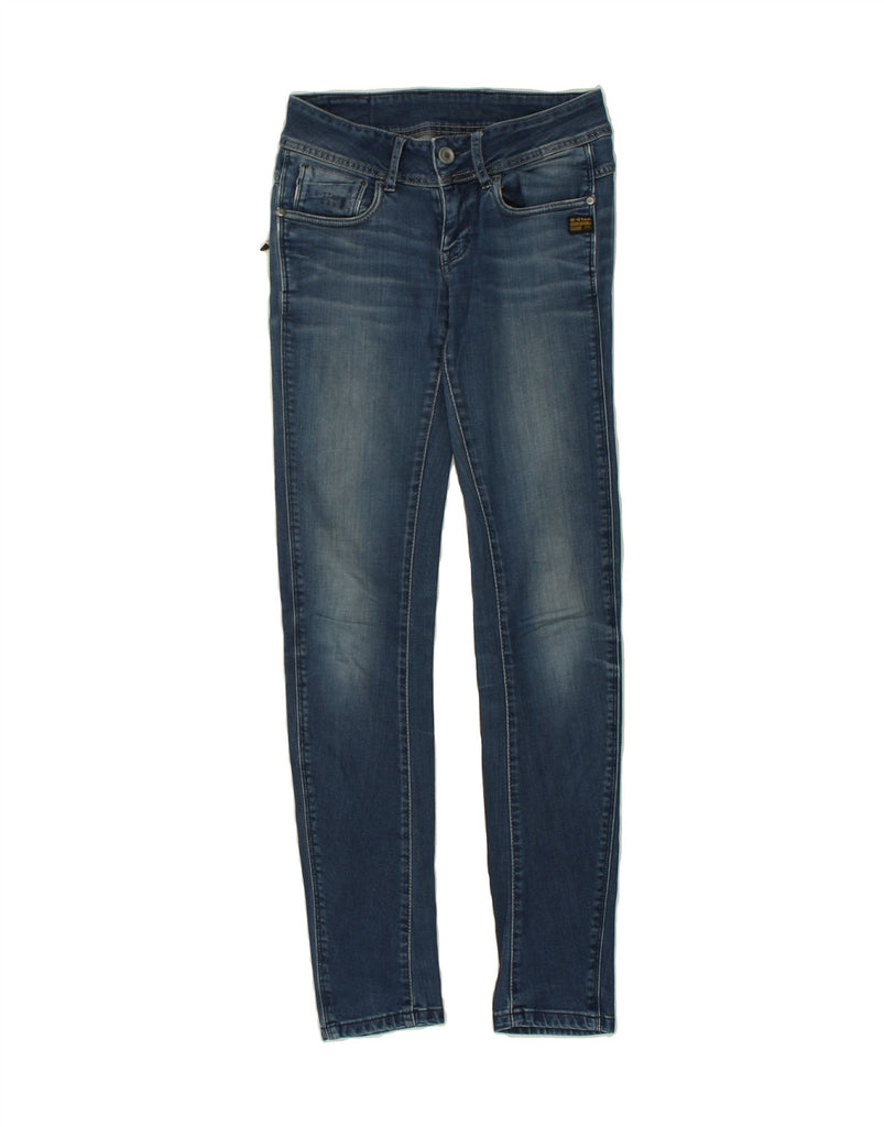 G-STAR Womens Skinny Jeans W26 L32 Blue Cotton Vintage G-Star and Second-Hand G-Star from Messina Hembry 