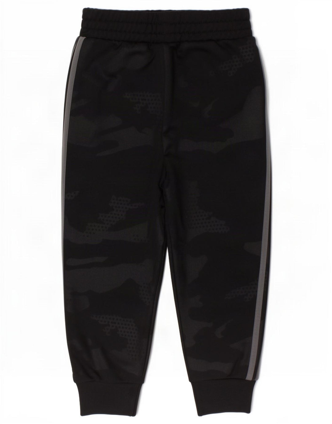 Adidas Boys Tracksuit Trousers Joggers 2-3 Years Black Camouflage Polyester