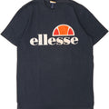 ELLESSE Mens Graphic T-Shirt Top Medium Navy Blue Cotton Vintage Ellesse and Second-Hand Ellesse from Messina Hembry 