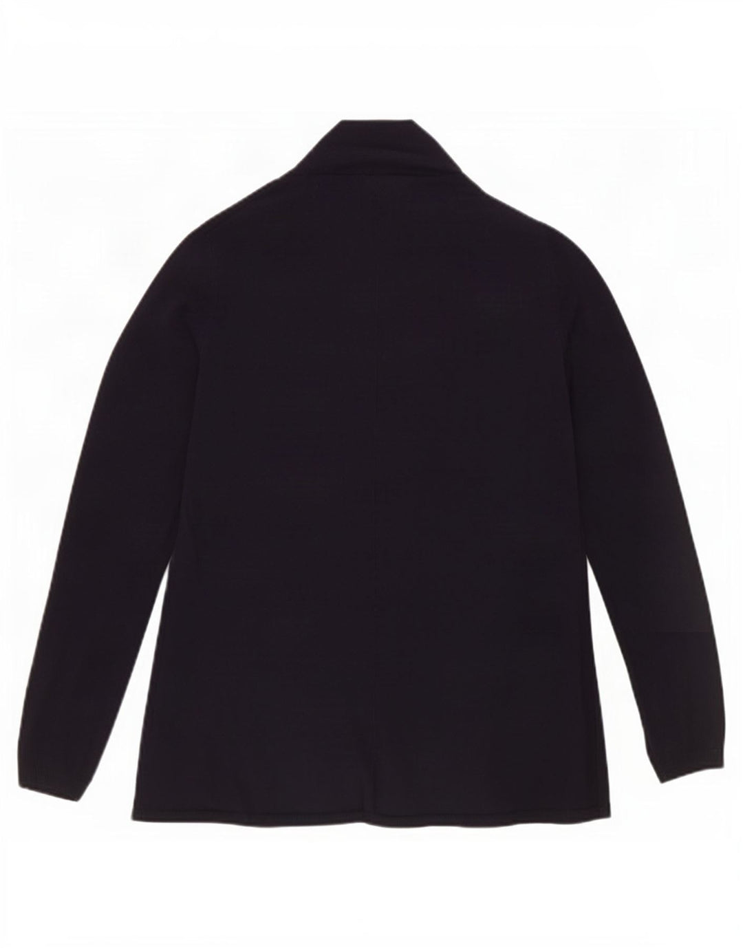 Zara Womens Open Cardigan Sweater UK 10 Small Navy Blue