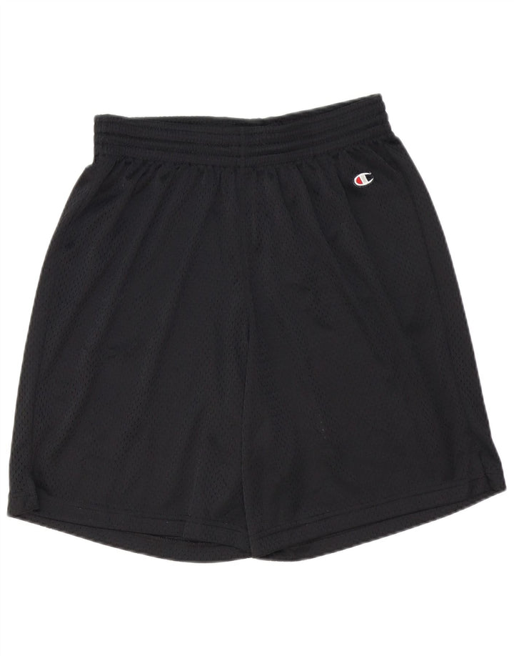 Champion Mens Sport Shorts Medium  Black Polyester Sports